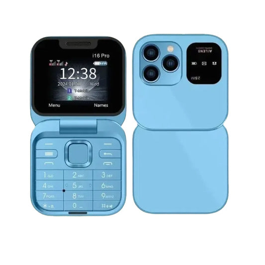 Mini Flip Mobile Pro-bleu